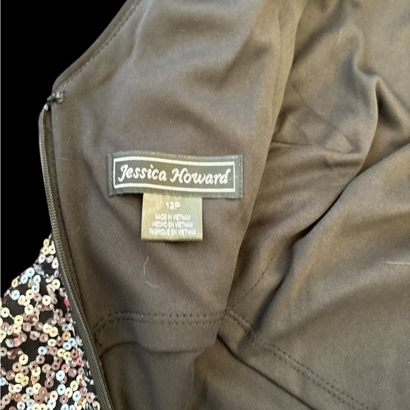 JESSICA HOWARD Black Sequin Dress - Picture 6 of 7